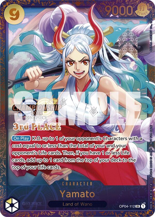 Yamato (Championship 2024 Finals 3rd Place) [One Piece Promotion Cards] | Card Merchant Takapuna