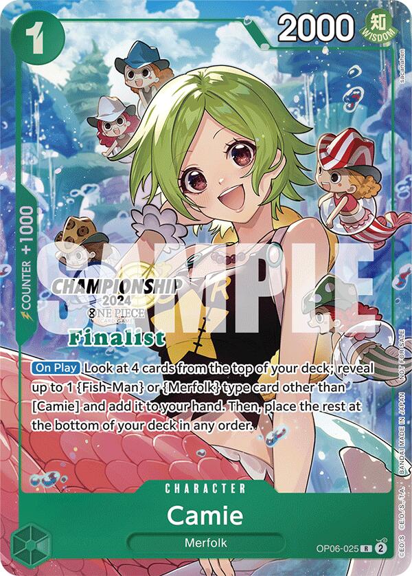 Camie (Championship 2024 Finalist Card Set) [One Piece Promotion Cards] | Card Merchant Takapuna