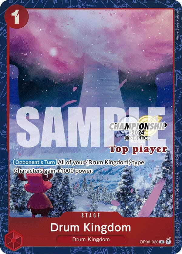 Drum Kingdom (Championship 2024 Top Player Pack) [One Piece Promotion Cards] | Card Merchant Takapuna