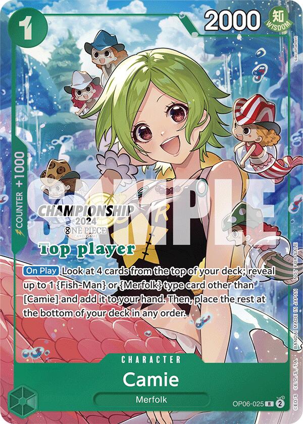 Camie (Championship 2024 Top Player Pack) [One Piece Promotion Cards] | Card Merchant Takapuna