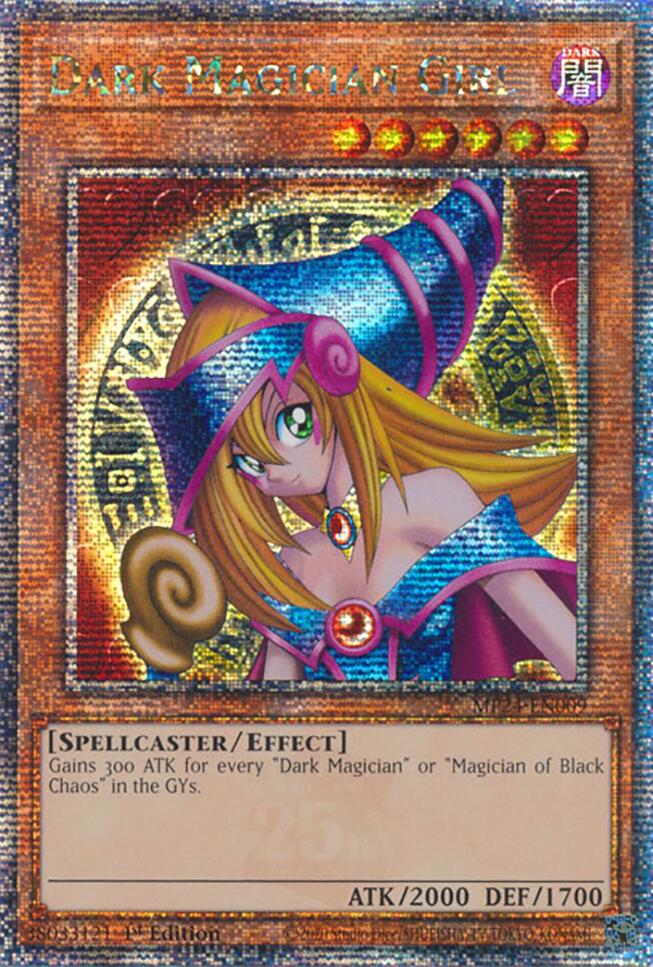 Dark Magician Girl [MP24-EN009] Quarter Century Secret Rare | Card Merchant Takapuna