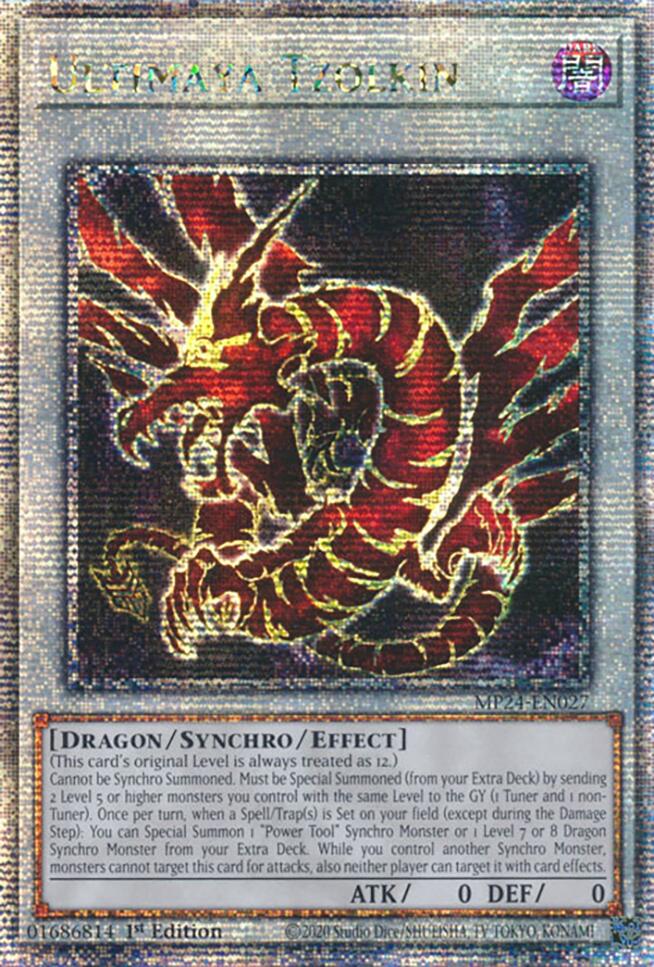 Ultimaya Tzolkin [MP24-EN027] Quarter Century Secret Rare | Card Merchant Takapuna