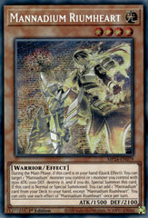 Mannadium Riumheart [MP24-EN079] Prismatic Secret Rare | Card Merchant Takapuna