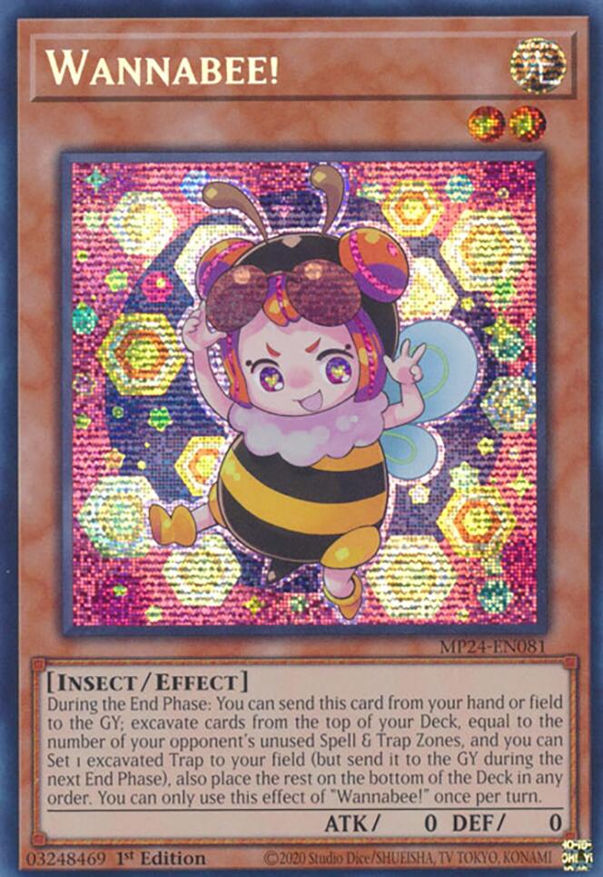 Wannabee! [MP24-EN081] Prismatic Secret Rare | Card Merchant Takapuna