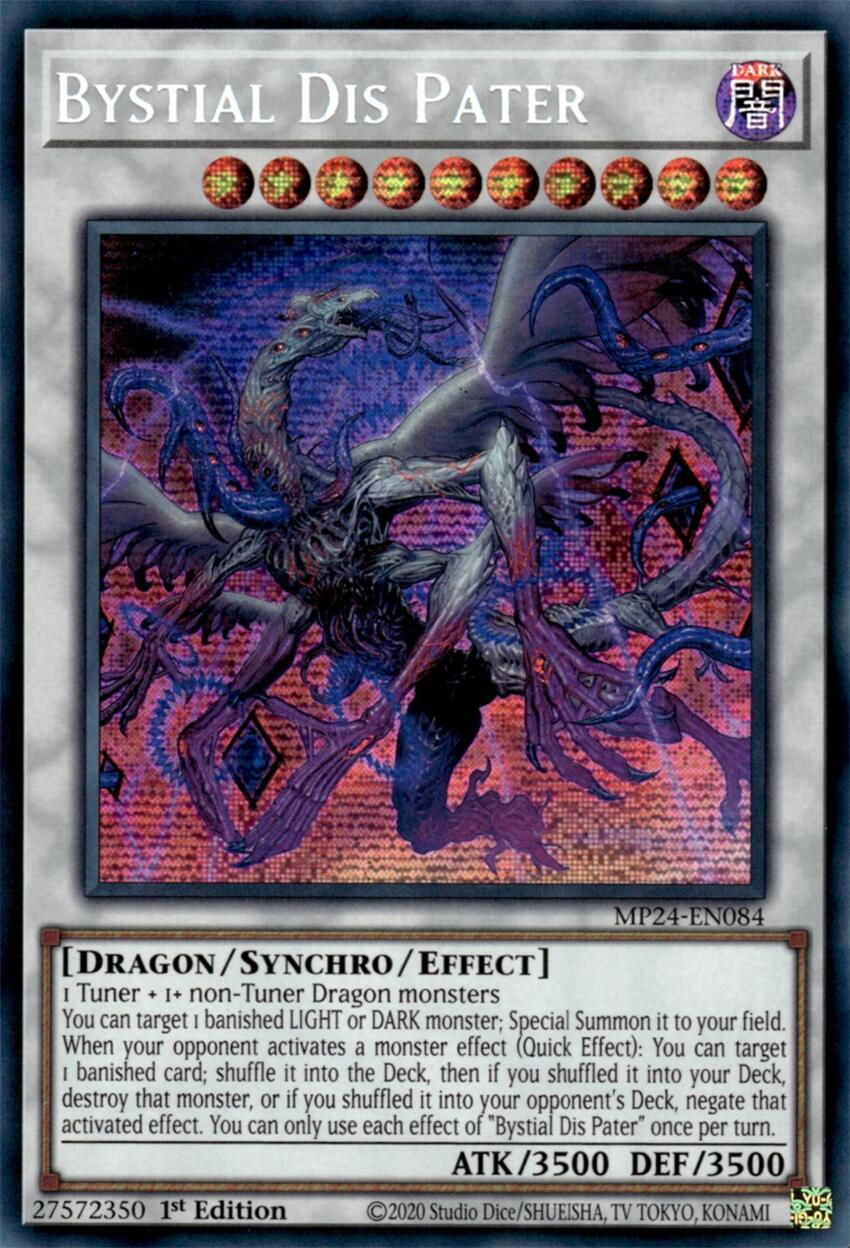 Bystial Dis Pater [MP24-EN084] Prismatic Secret Rare | Card Merchant Takapuna