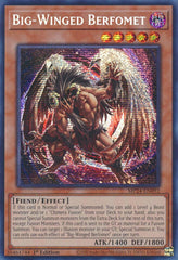 Big-Winged Berfomet [MP24-EN092] Prismatic Secret Rare | Card Merchant Takapuna