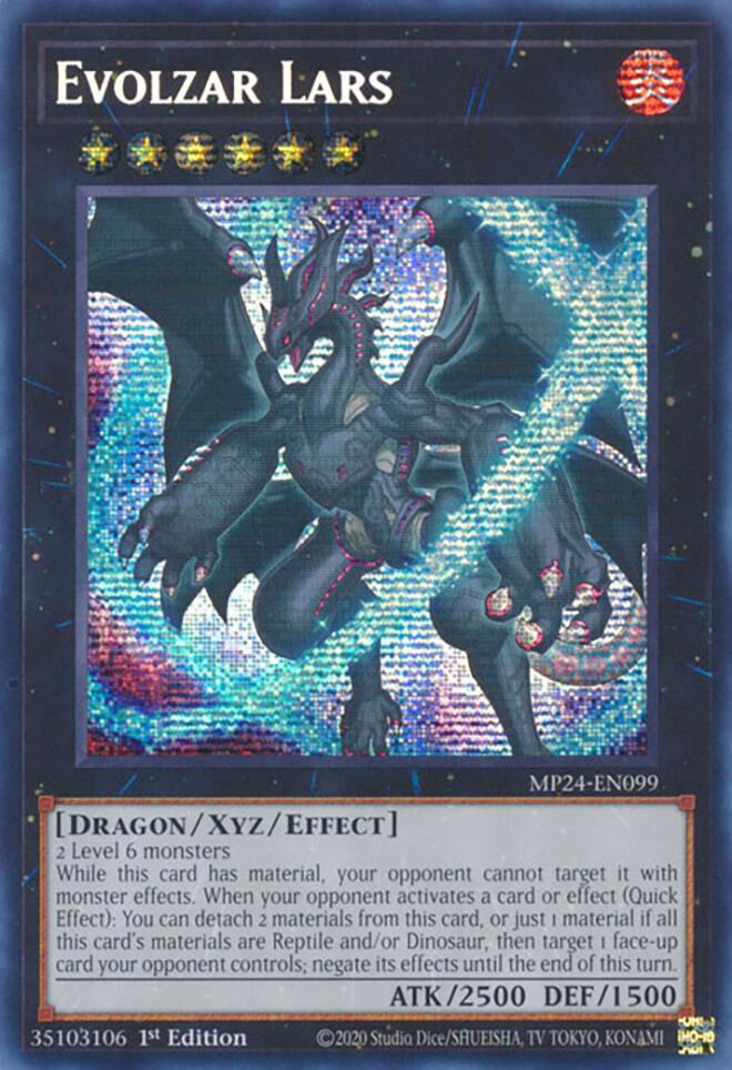 Evolzar Lars [MP24-EN099] Prismatic Secret Rare | Card Merchant Takapuna