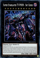 Super Starslayer TY-PHON - Sky Crisis [MP24-EN119] Prismatic Secret Rare | Card Merchant Takapuna