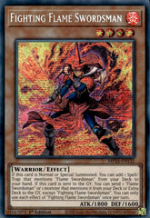 Fighting Flame Swordsman [MP24-EN132] Prismatic Secret Rare | Card Merchant Takapuna