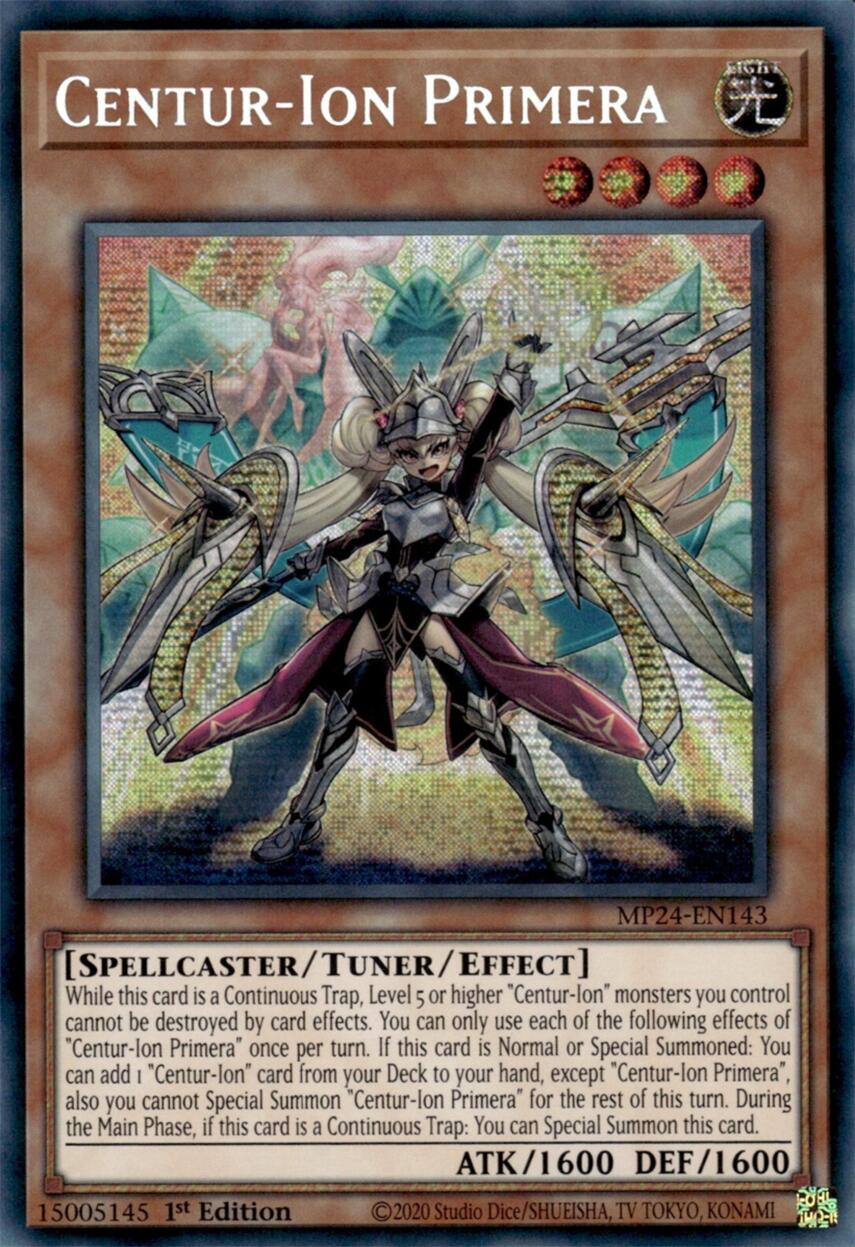 Centur-Ion Primera [MP24-EN143] Prismatic Secret Rare | Card Merchant Takapuna