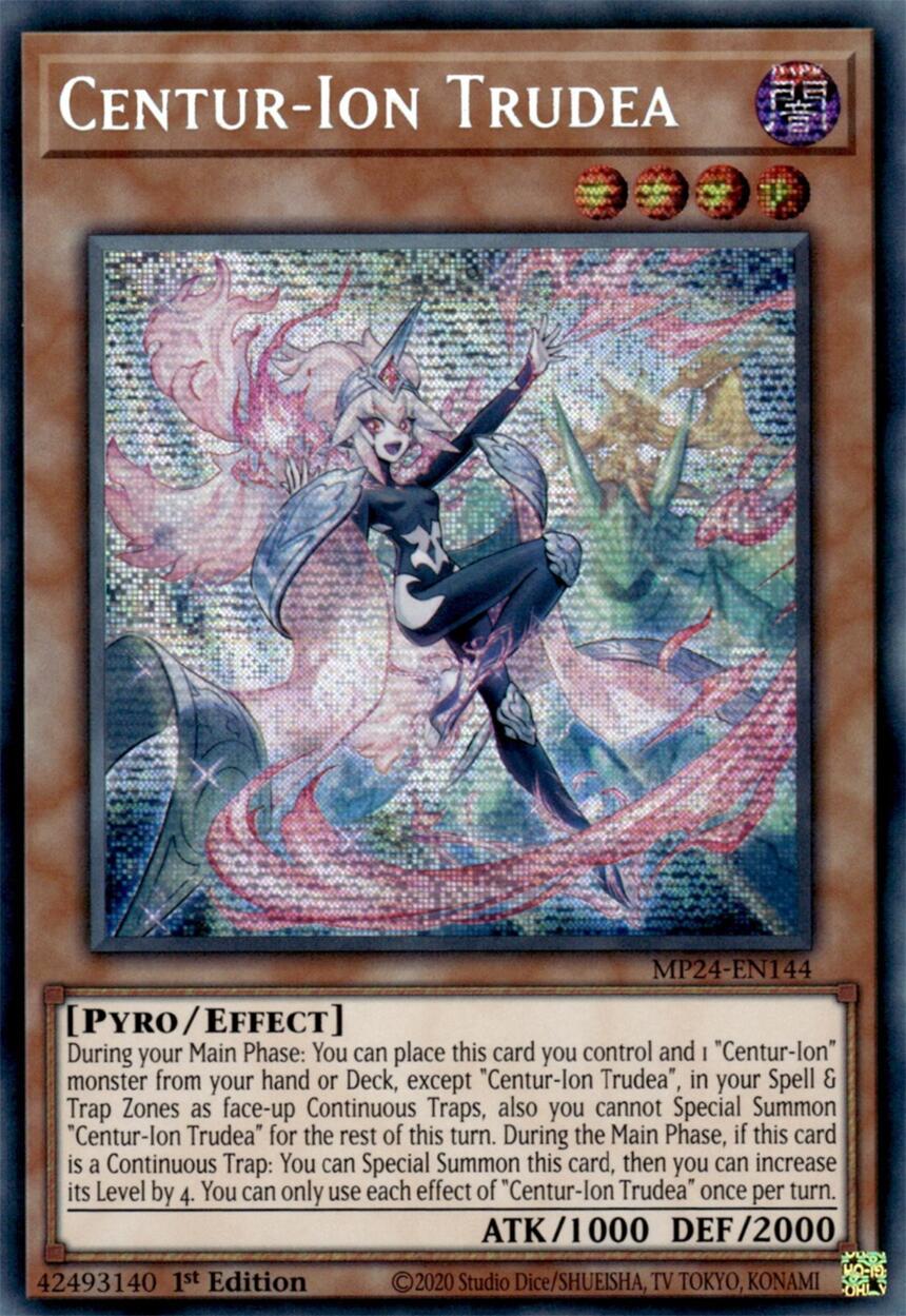 Centur-Ion Trudea [MP24-EN144] Prismatic Secret Rare | Card Merchant Takapuna