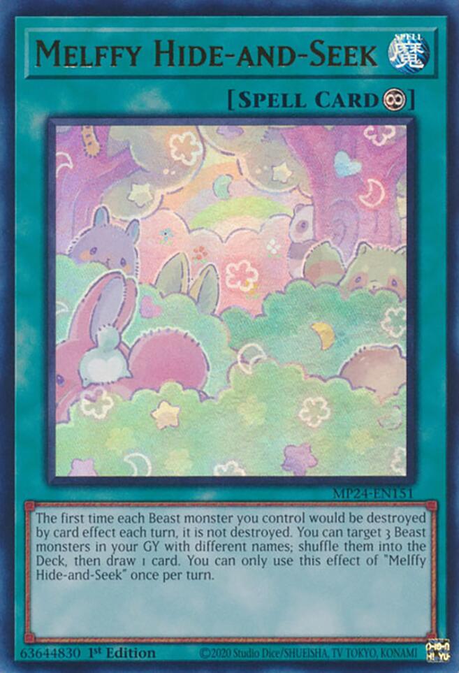 Melffy Hide-and-Seek [MP24-EN151] Ultra Rare | Card Merchant Takapuna