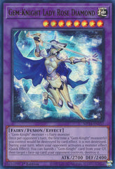 Gem-Knight Lady Rose Diamond [MP24-EN157] Ultra Rare | Card Merchant Takapuna