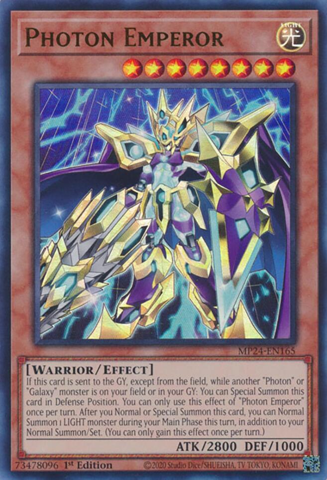 Photon Emperor [MP24-EN165] Ultra Rare | Card Merchant Takapuna