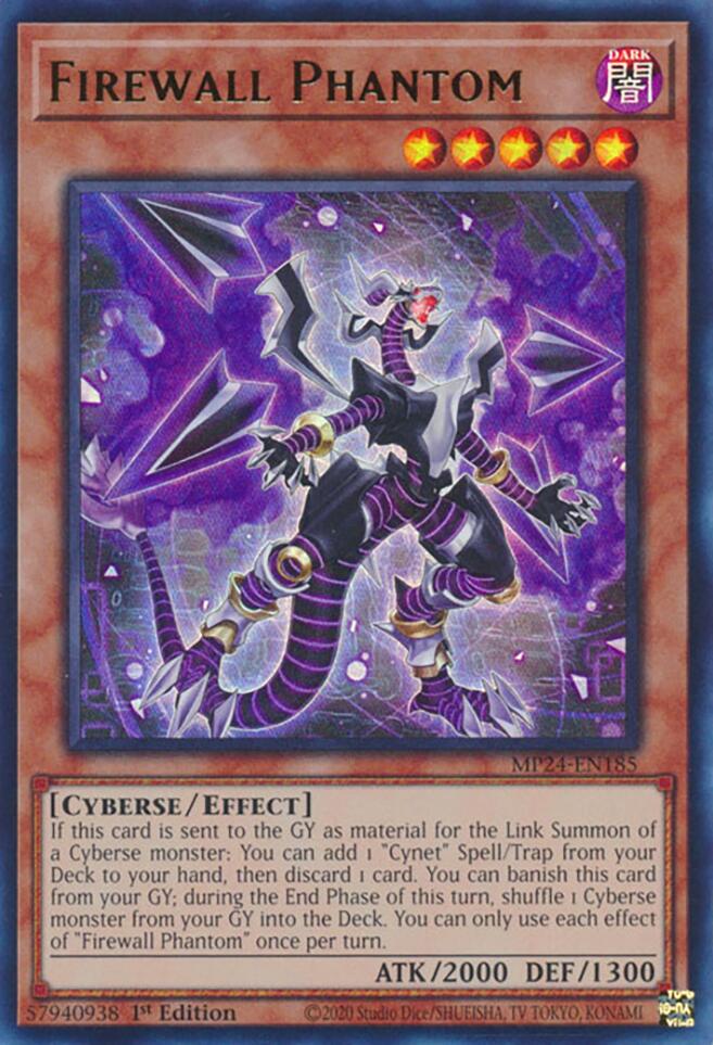 Firewall Phantom [MP24-EN185] Ultra Rare | Card Merchant Takapuna