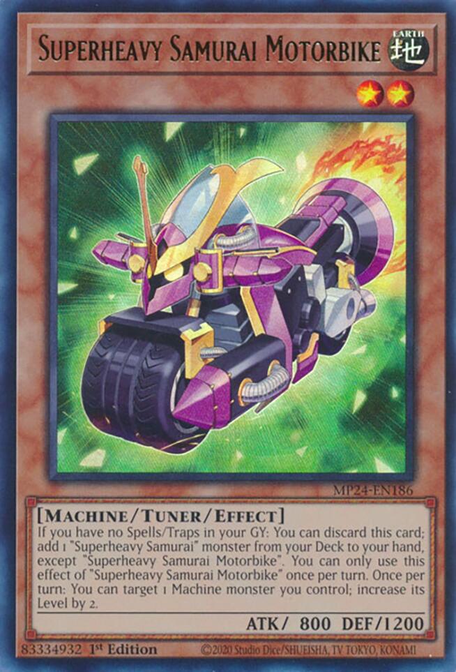 Superheavy Samurai Motorbike [MP24-EN186] Ultra Rare | Card Merchant Takapuna