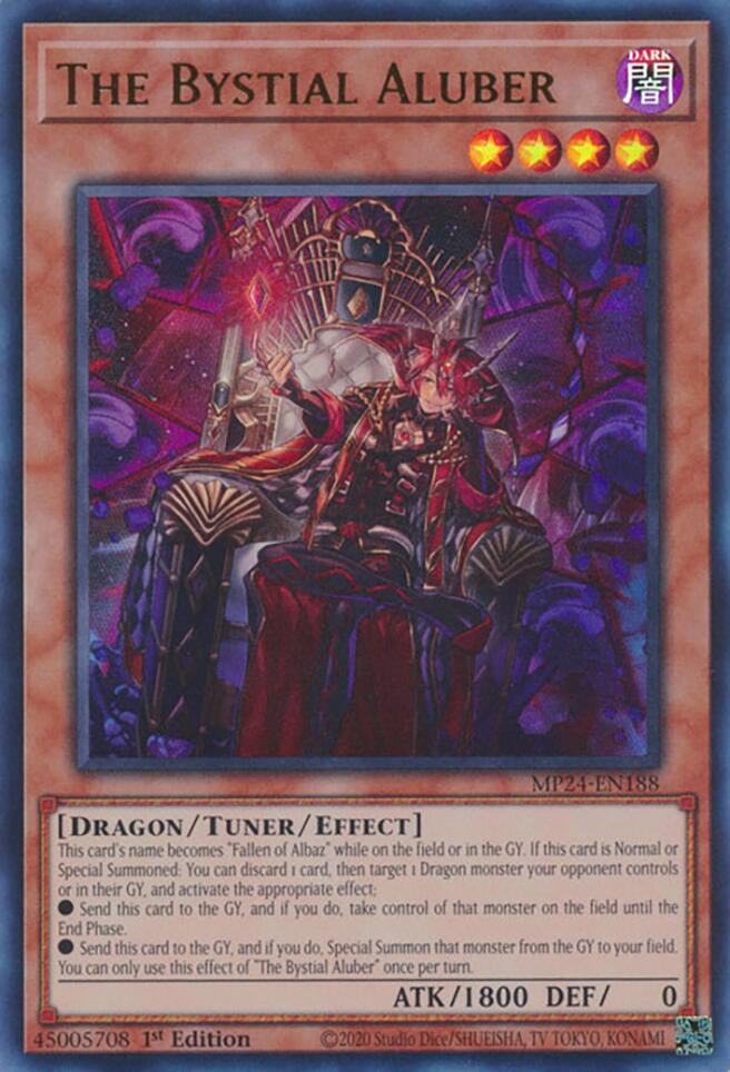 The Bystial Aluber [MP24-EN188] Ultra Rare | Card Merchant Takapuna