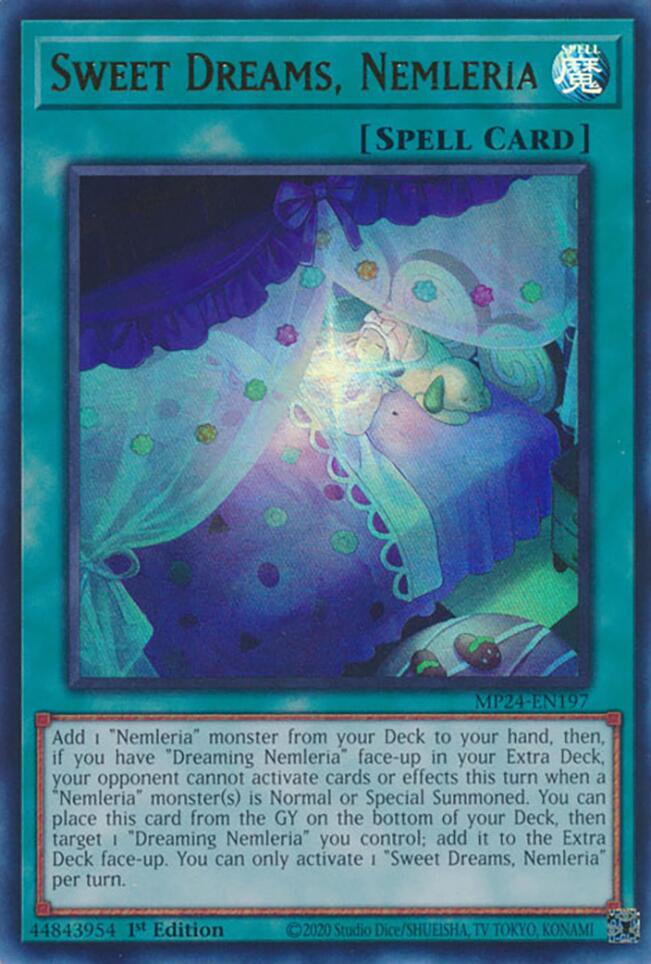 Sweet Dreams, Nemleria [MP24-EN197] Ultra Rare | Card Merchant Takapuna