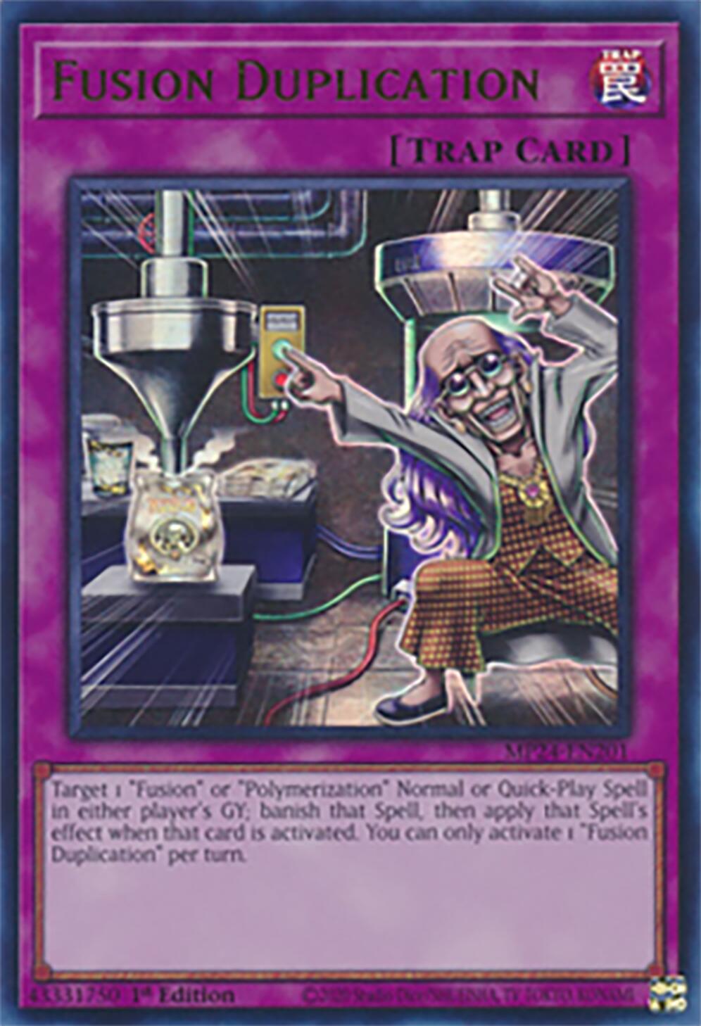 Fusion Duplication [MP24-EN201] Ultra Rare | Card Merchant Takapuna