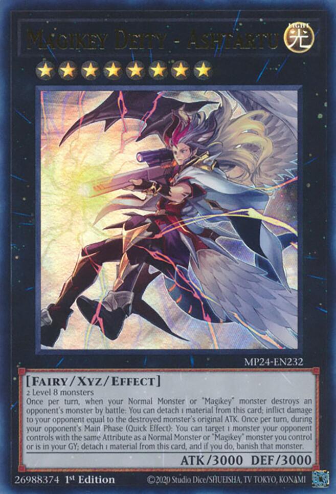 Magikey Deity - Ashtartu [MP24-EN232] Ultra Rare | Card Merchant Takapuna