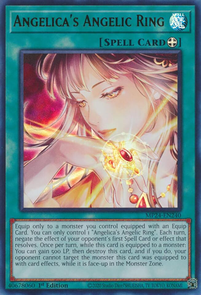 Angelica's Angelic Ring [MP24-EN240] Ultra Rare | Card Merchant Takapuna