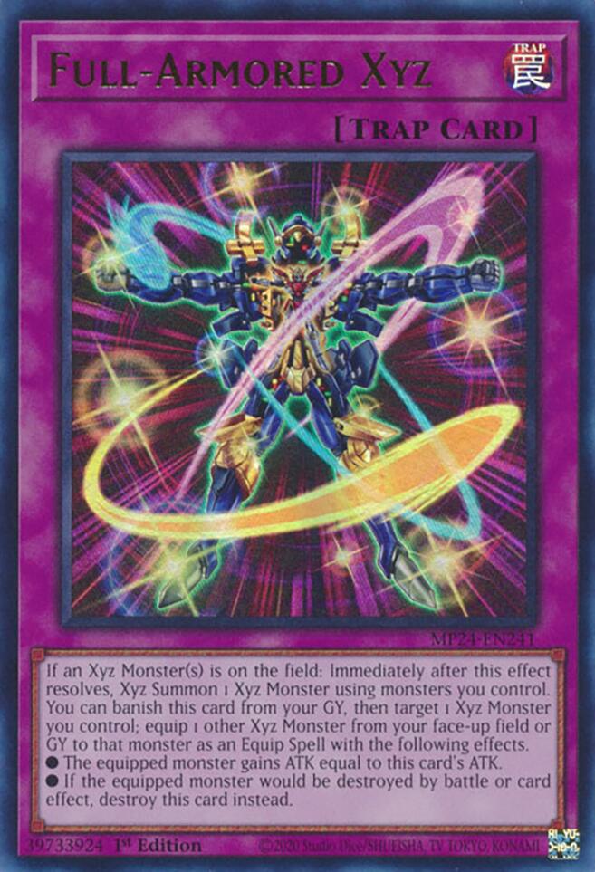 Full-Armored Xyz [MP24-EN241] Ultra Rare | Card Merchant Takapuna