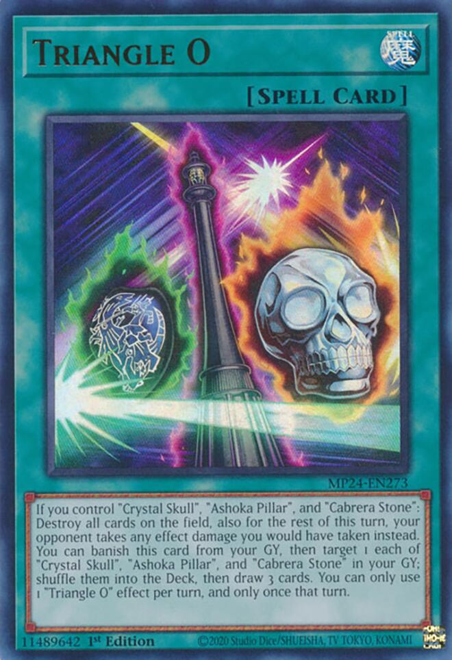 Triangle O [MP24-EN273] Ultra Rare | Card Merchant Takapuna