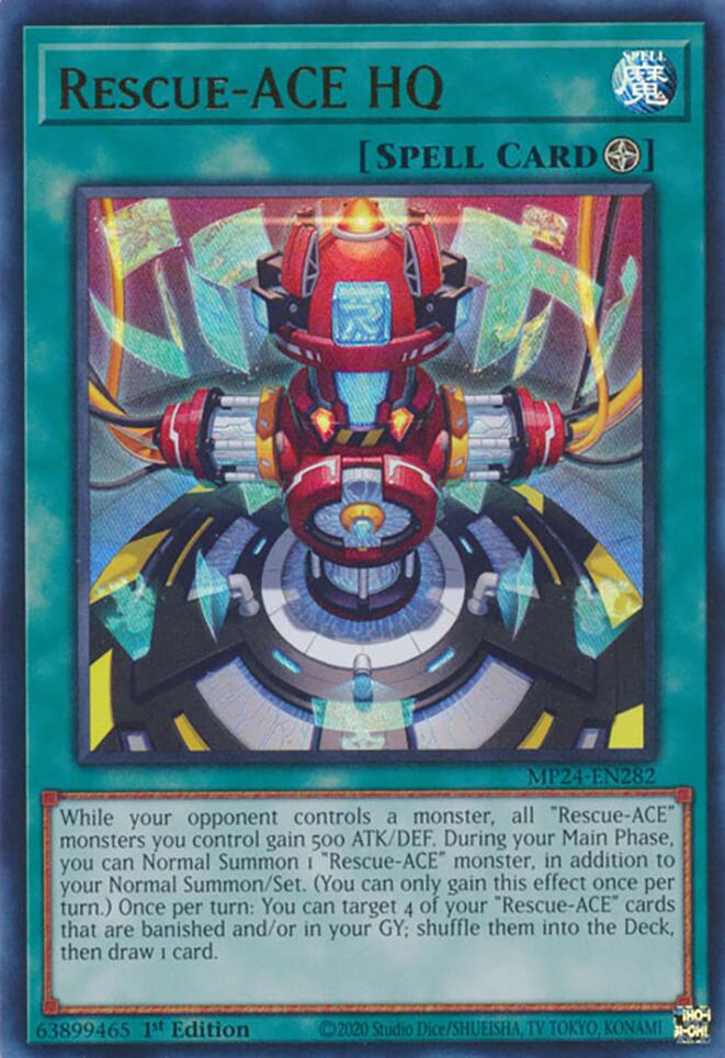 Rescue-ACE HQ [MP24-EN282] Ultra Rare | Card Merchant Takapuna