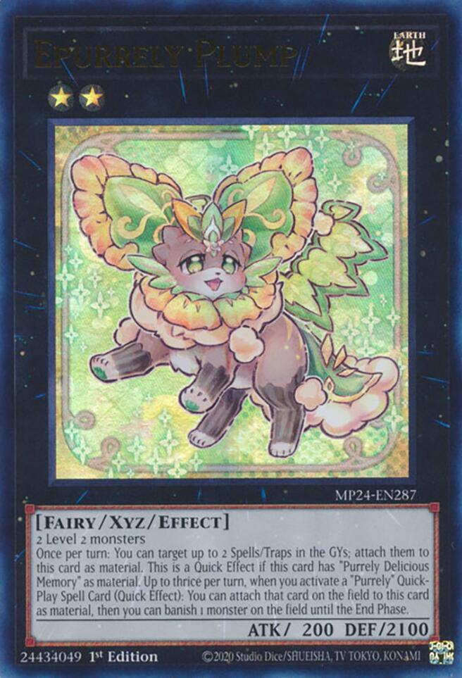 Epurrely Plump [MP24-EN287] Ultra Rare | Card Merchant Takapuna