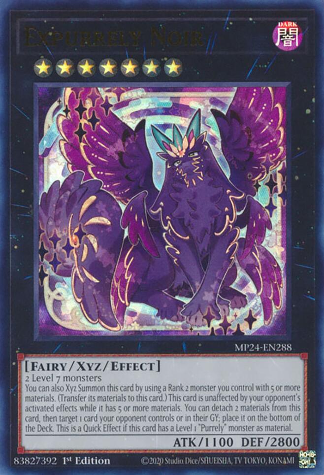 Expurrely Noir [MP24-EN288] Ultra Rare | Card Merchant Takapuna