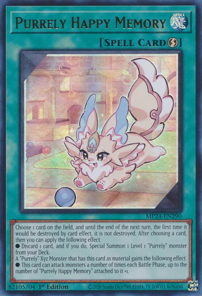 Purrely Happy Memory [MP24-EN290] Ultra Rare | Card Merchant Takapuna