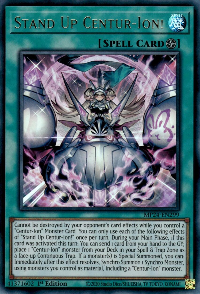 Stand Up Centur-Ion! [MP24-EN299] Ultra Rare | Card Merchant Takapuna