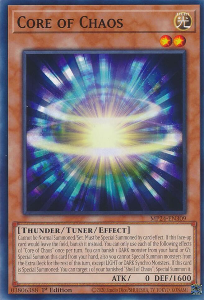 Core of Chaos [MP24-EN309] Common | Card Merchant Takapuna