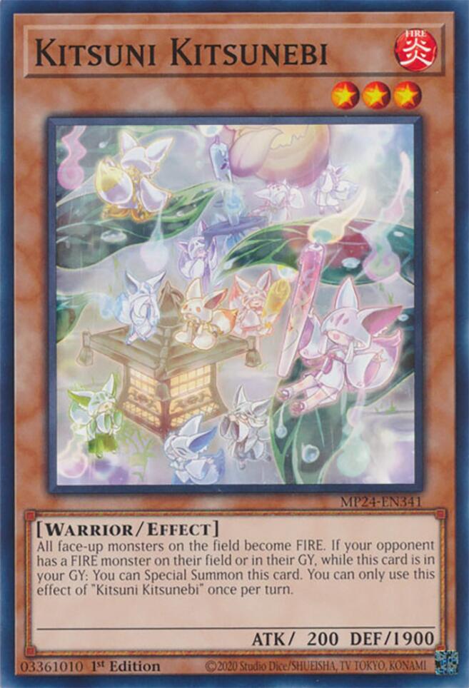 Kitsuni Kitsunebi [MP24-EN341] Common | Card Merchant Takapuna