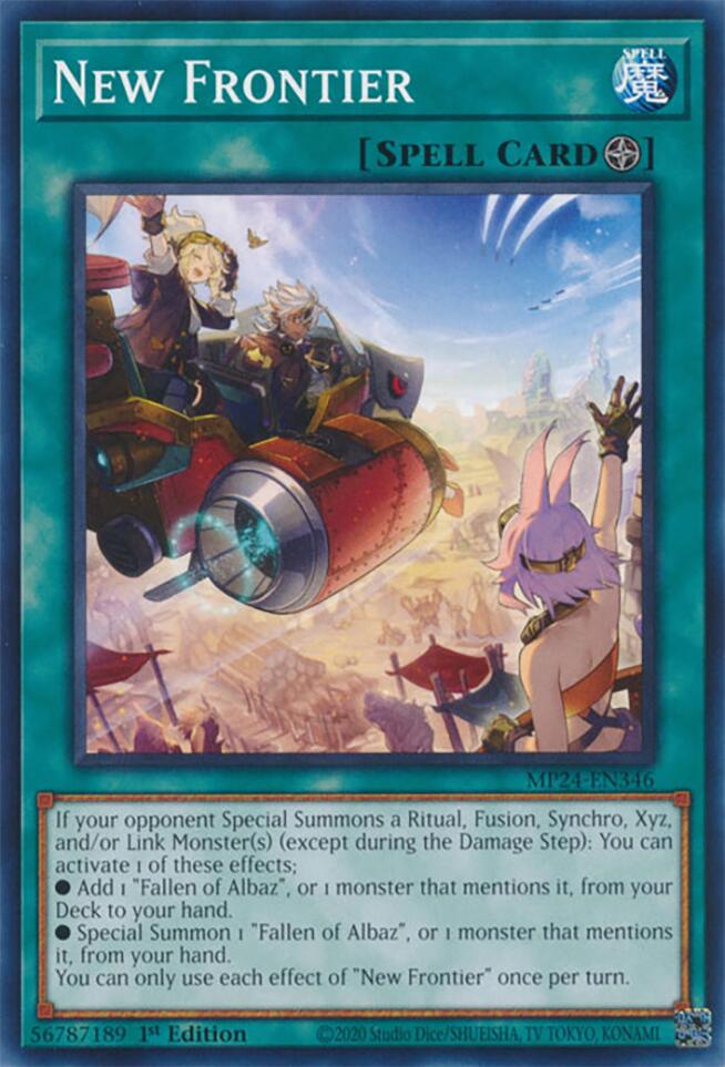 New Frontier [MP24-EN346] Common | Card Merchant Takapuna