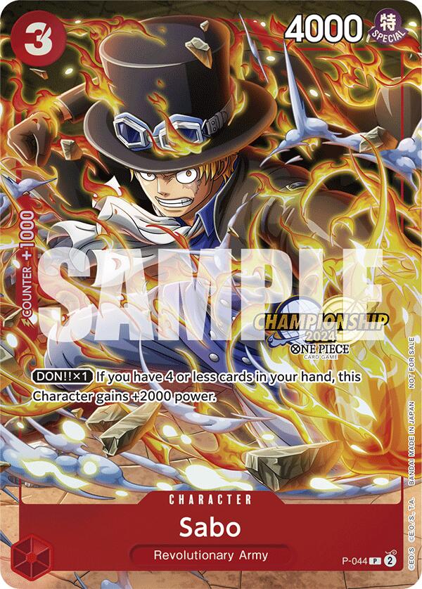 Sabo (CS 2024 Event Pack) [One Piece Promotion Cards] | Card Merchant Takapuna