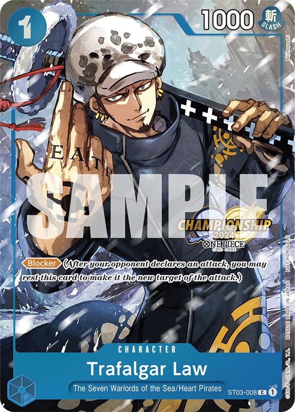 Trafalgar Law (ST03-008) (CS 2024 Event Pack) [One Piece Promotion Cards] | Card Merchant Takapuna