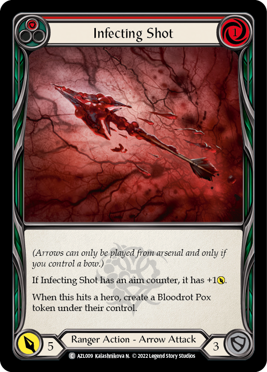 Infecting Shot (Red) [AZL009] (Outsiders Azalea Blitz Deck) | Card Merchant Takapuna