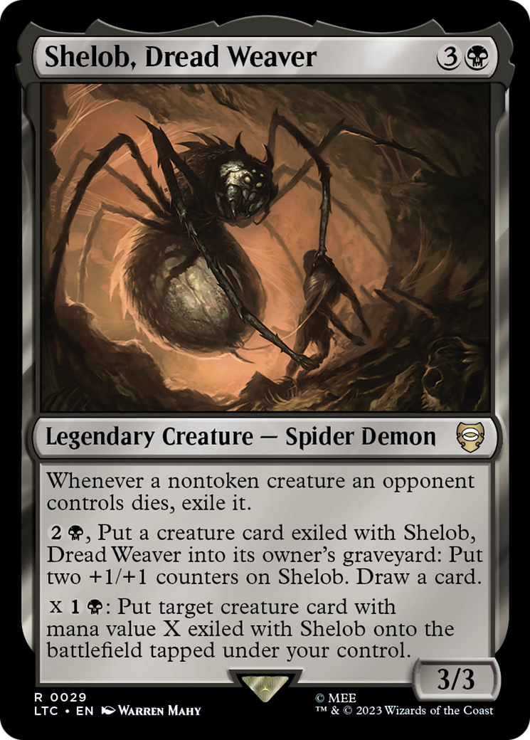 Shelob, Dread Weaver [The Lord of the Rings: Tales of Middle-Earth Commander] | Card Merchant Takapuna