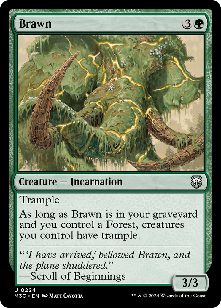 Brawn [Modern Horizons 3 Commander] | Card Merchant Takapuna