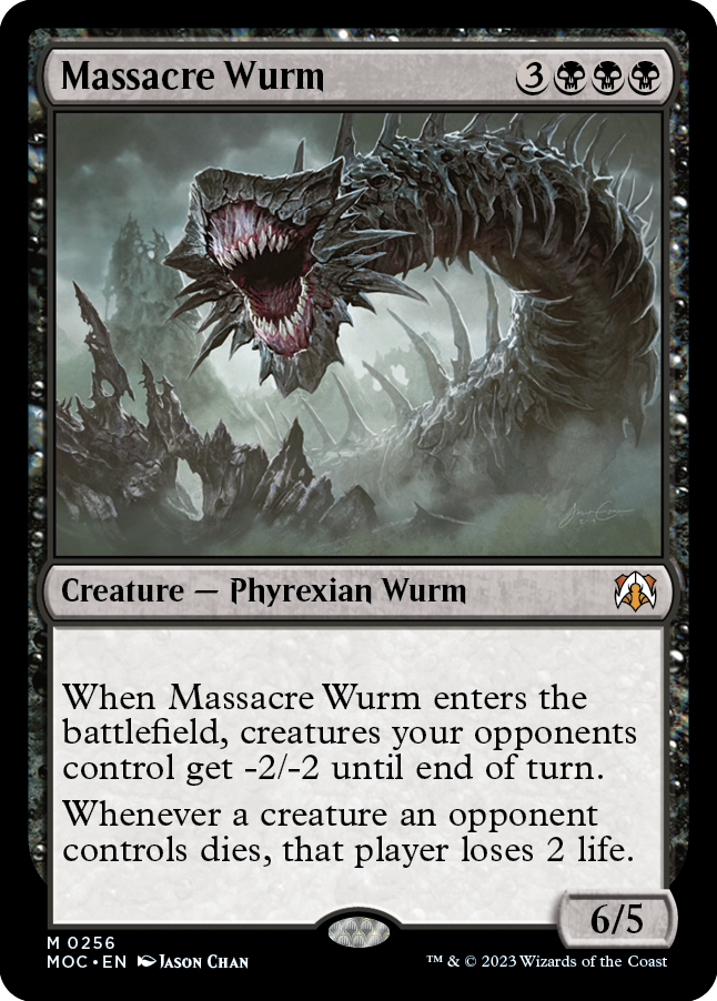 Massacre Wurm [March of the Machine Commander] | Card Merchant Takapuna