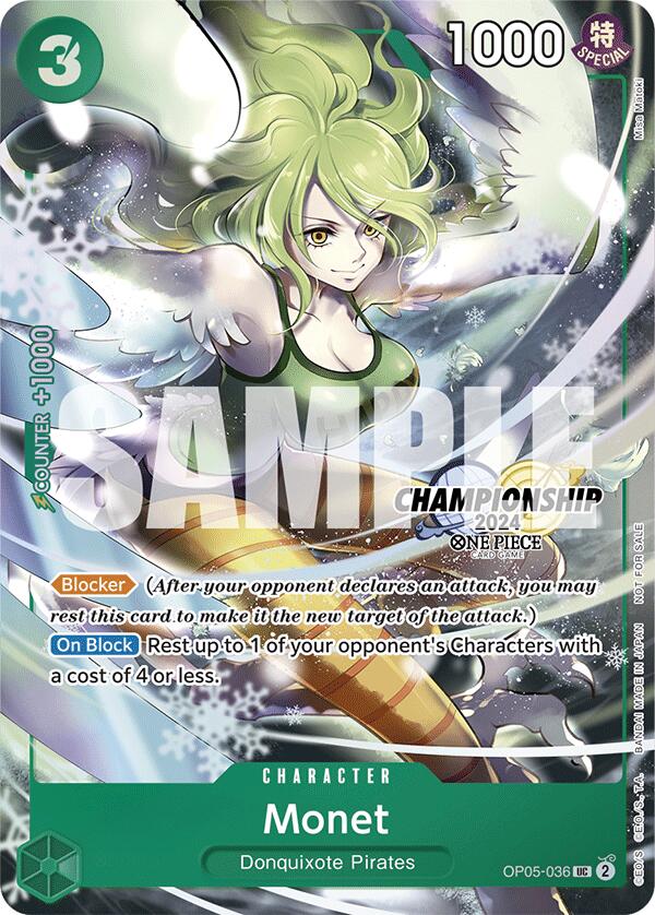 Monet (CS 2024 Event Pack Finalist) [One Piece Promotion Cards] | Card Merchant Takapuna