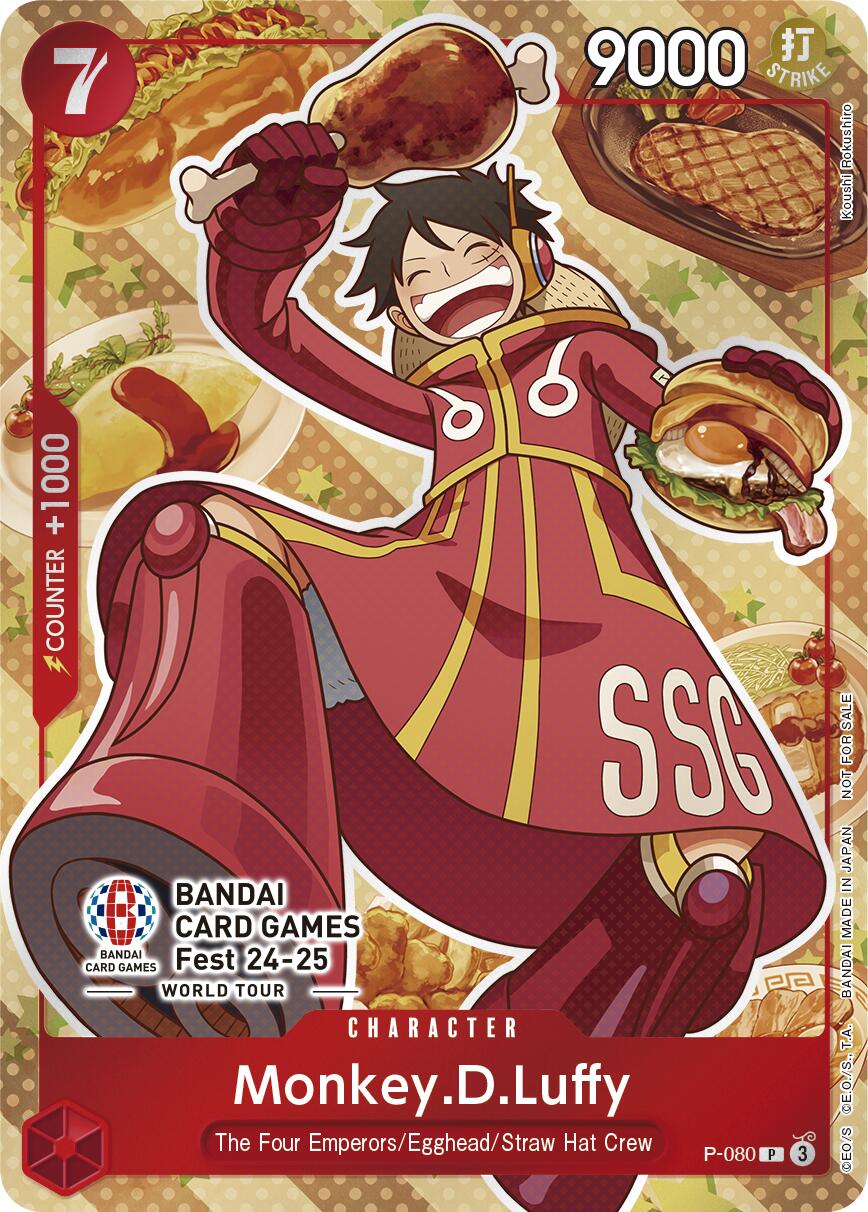 Monkey.D.Luffy (Bandai Card Games Fest 24-25) [One Piece Promotion Cards] | Card Merchant Takapuna