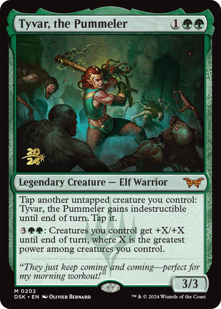 Tyvar, the Pummeler [Duskmourn: House of Horror Prerelease Promos] | Card Merchant Takapuna