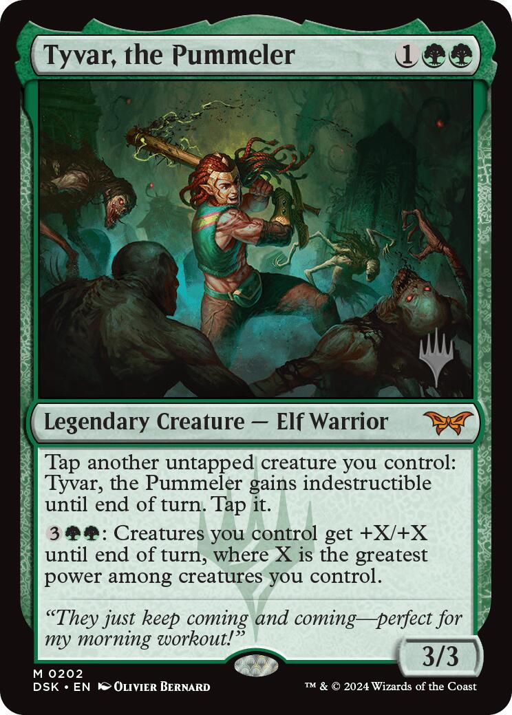 Tyvar, the Pummeler [Duskmourn: House of Horror Promos] | Card Merchant Takapuna