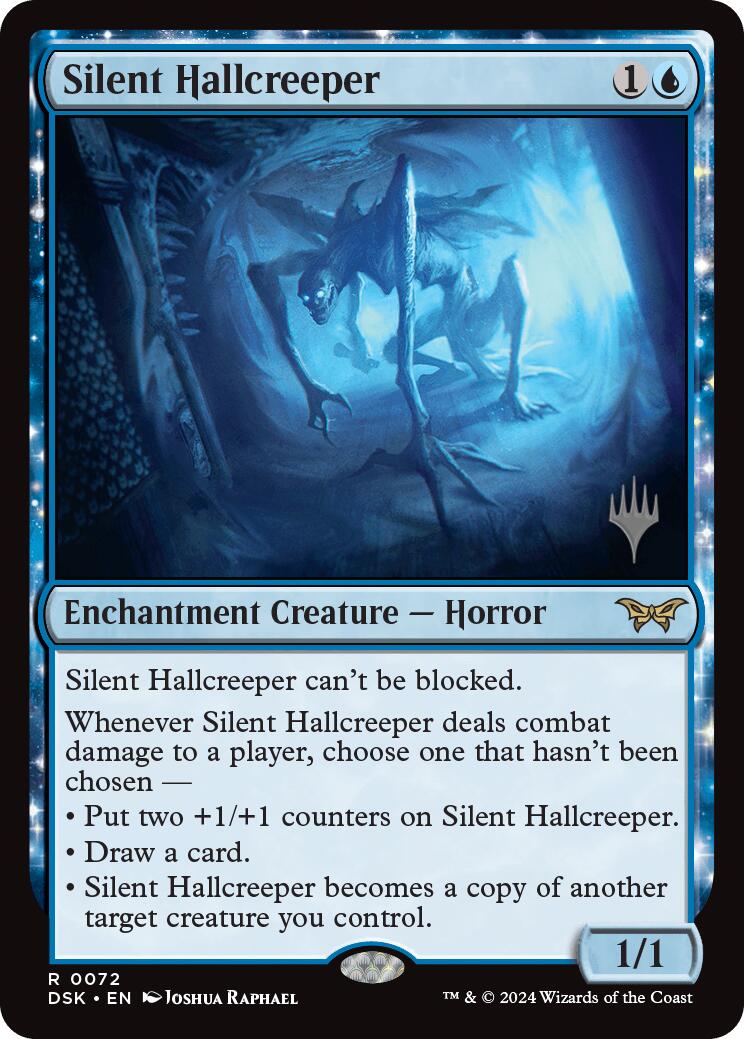 Silent Hallcreeper [Duskmourn: House of Horror Promos] | Card Merchant Takapuna