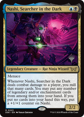 Nashi, Searcher in the Dark [Duskmourn: House of Horror Promos] | Card Merchant Takapuna