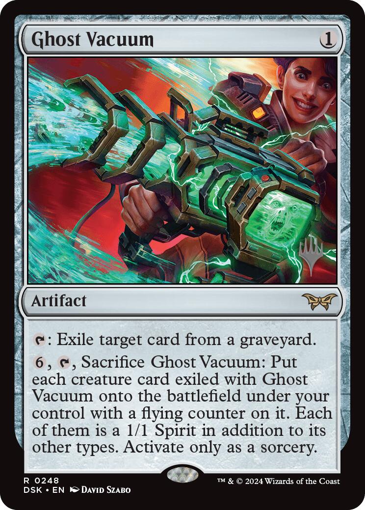 Ghost Vacuum [Duskmourn: House of Horror Promos] | Card Merchant Takapuna