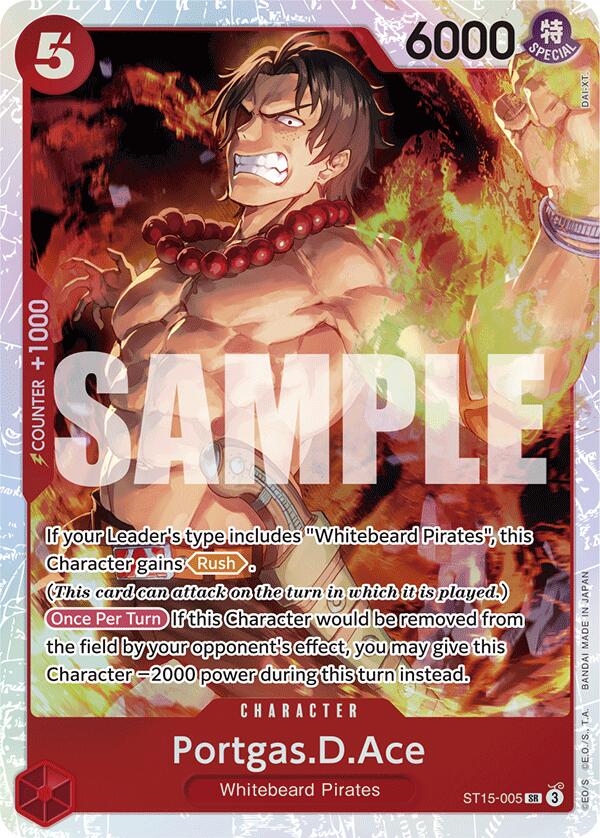 Portgas.D.Ace [Starter Deck: RED Edward.Newgate] | Card Merchant Takapuna