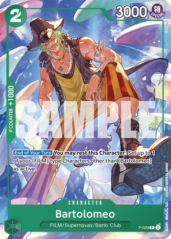 Bartolomeo [Starter Deck: GREEN Uta] | Card Merchant Takapuna